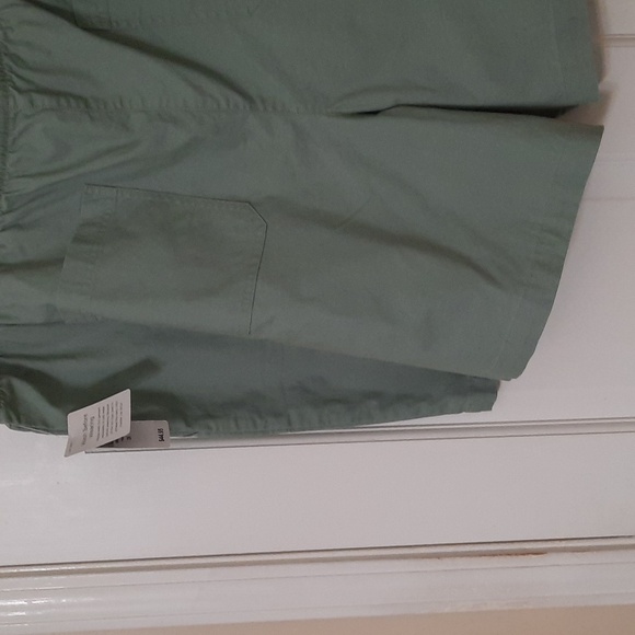 NWT L.L.BEAN FADED SAGE SUNWASHED CANVAS W'S PLUS SHORT PANTS SZ 3W - Picture 5 of 12